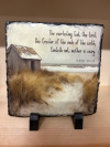 Scripture Slate -  The everlasting God  [Beach] Comes with stand
